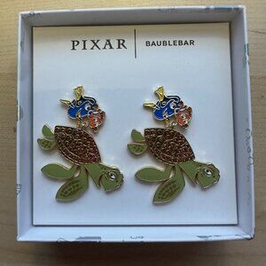 NEW! Disney Pixar Baublebar Finding Nemo Dory Fish Crush Turtle Dangle Earrings
